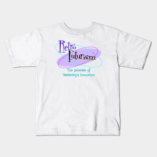 Retro-Futurism Kids T-Shirt